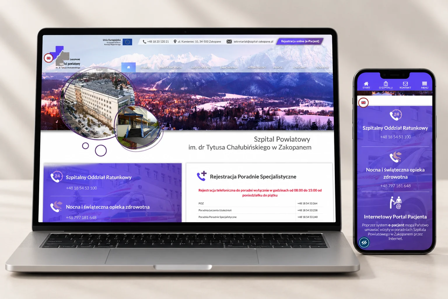 Prezentacja projektu: Szpital Powiatowy w Zakopanem
