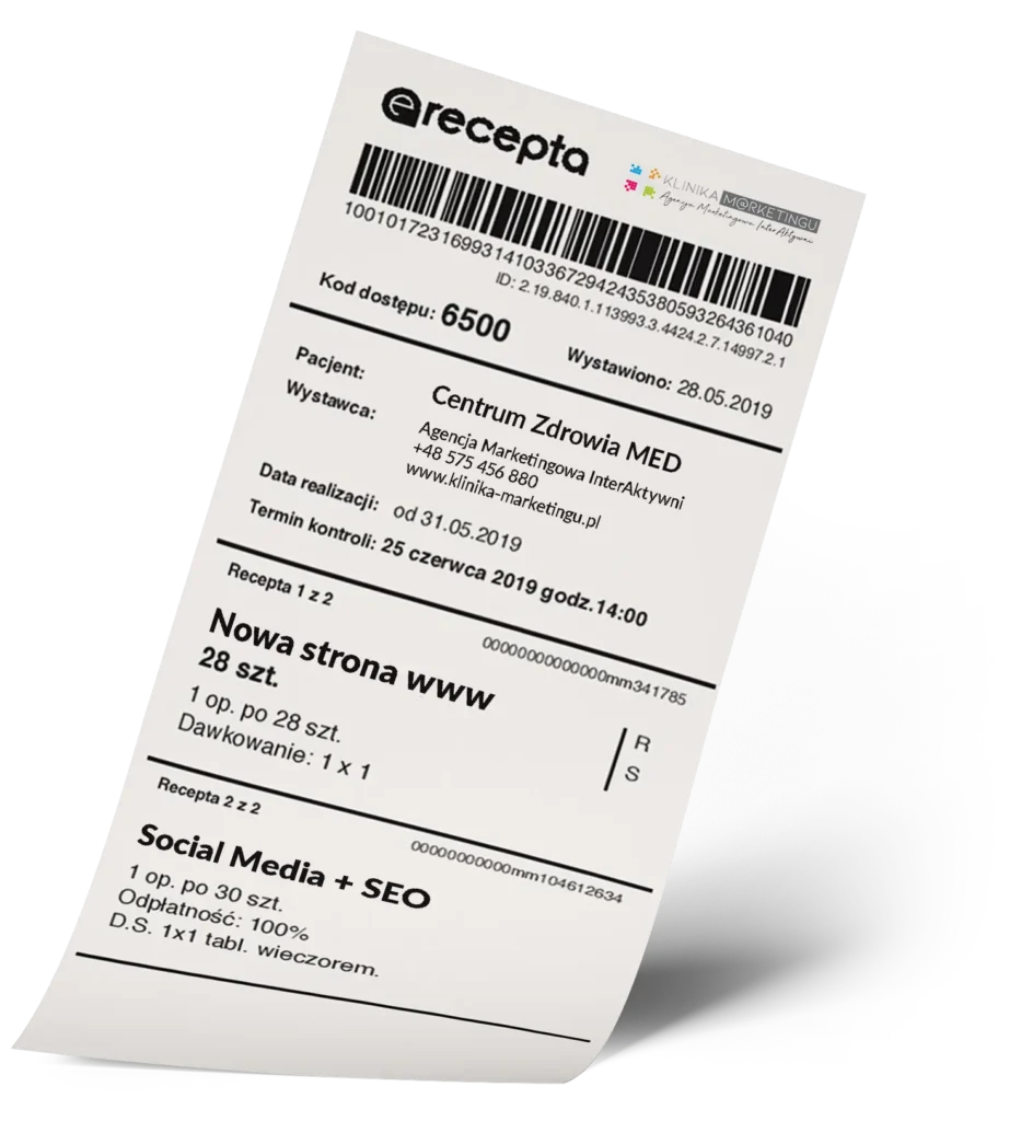 recepta Recepta na problemy marketingowe